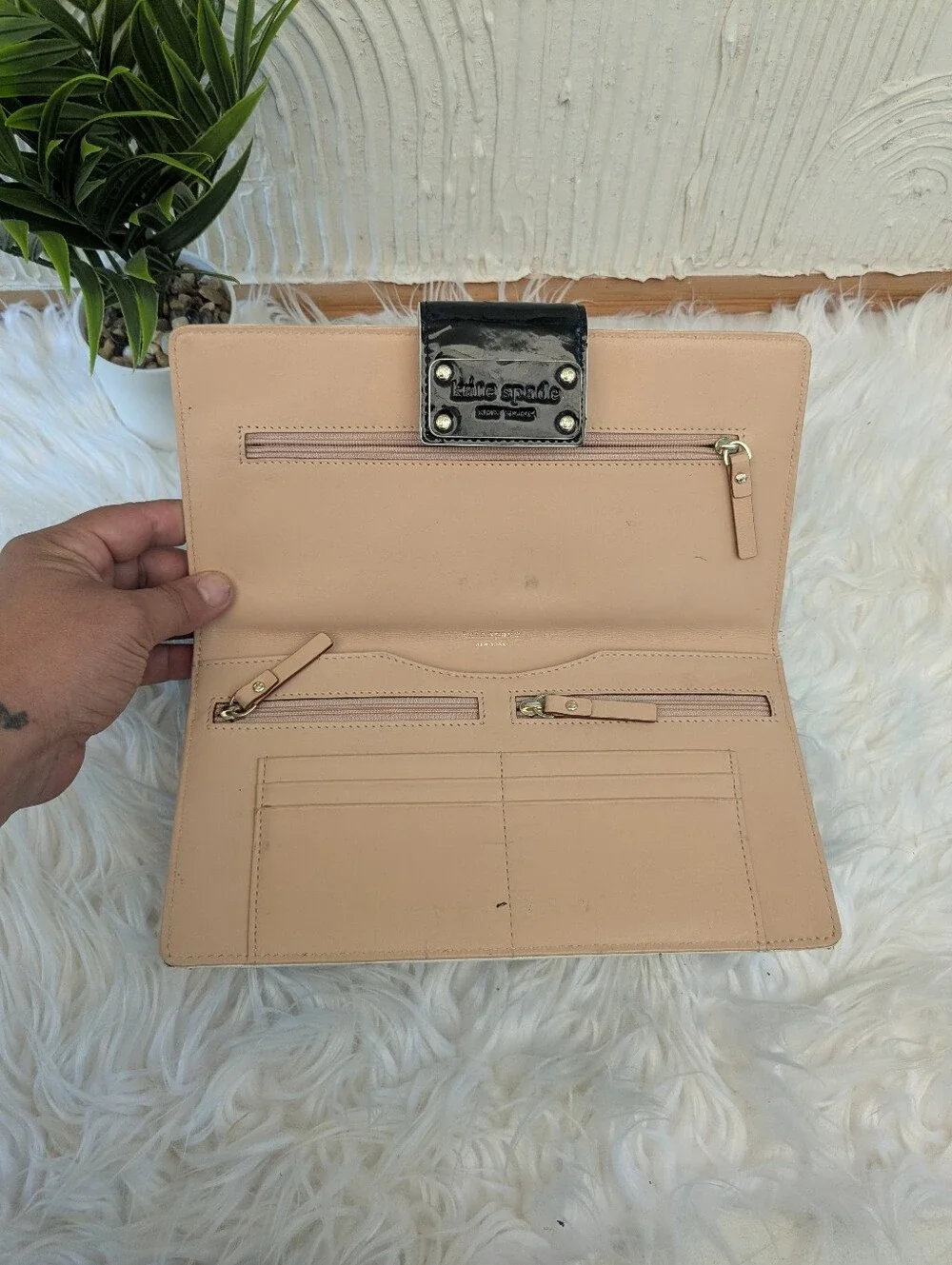 Kate Spade Long Patent Leather Clutch